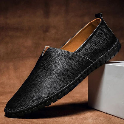 Leather Loafers™ — Glide Through Your Day in Cloud-Like Comfort and Effortless Style