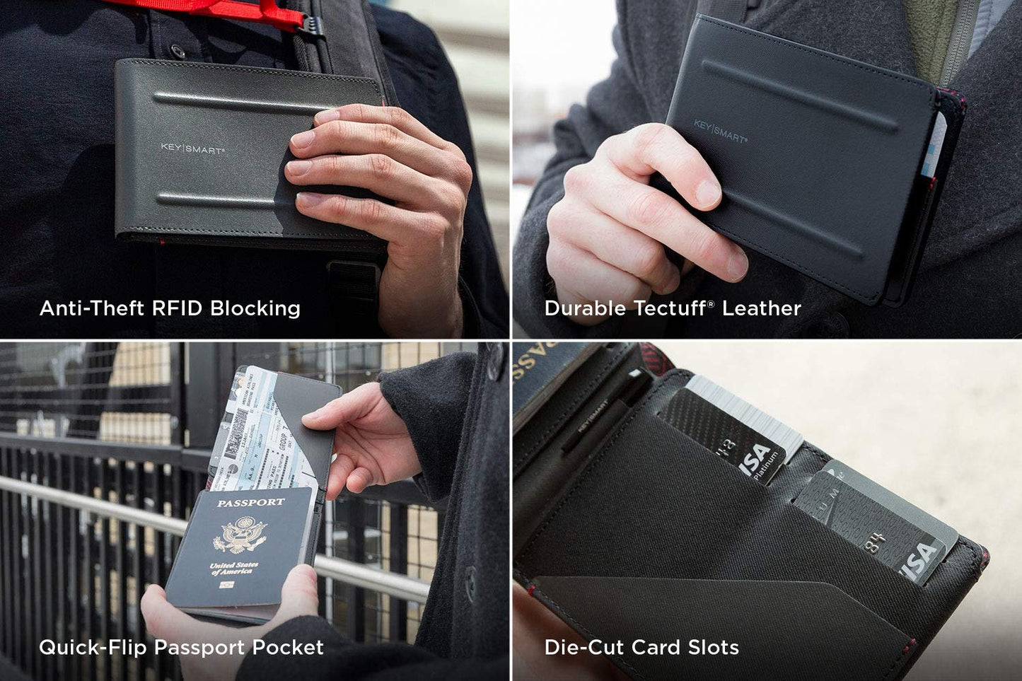 Tectuff Travel Wallet™ — Command Your Journey with Bulletproof Security and Effortless Control