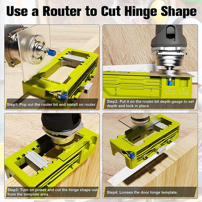 Door Hinge Jig Kit™ — Nail Every Install with Unmatched Precision and Ease