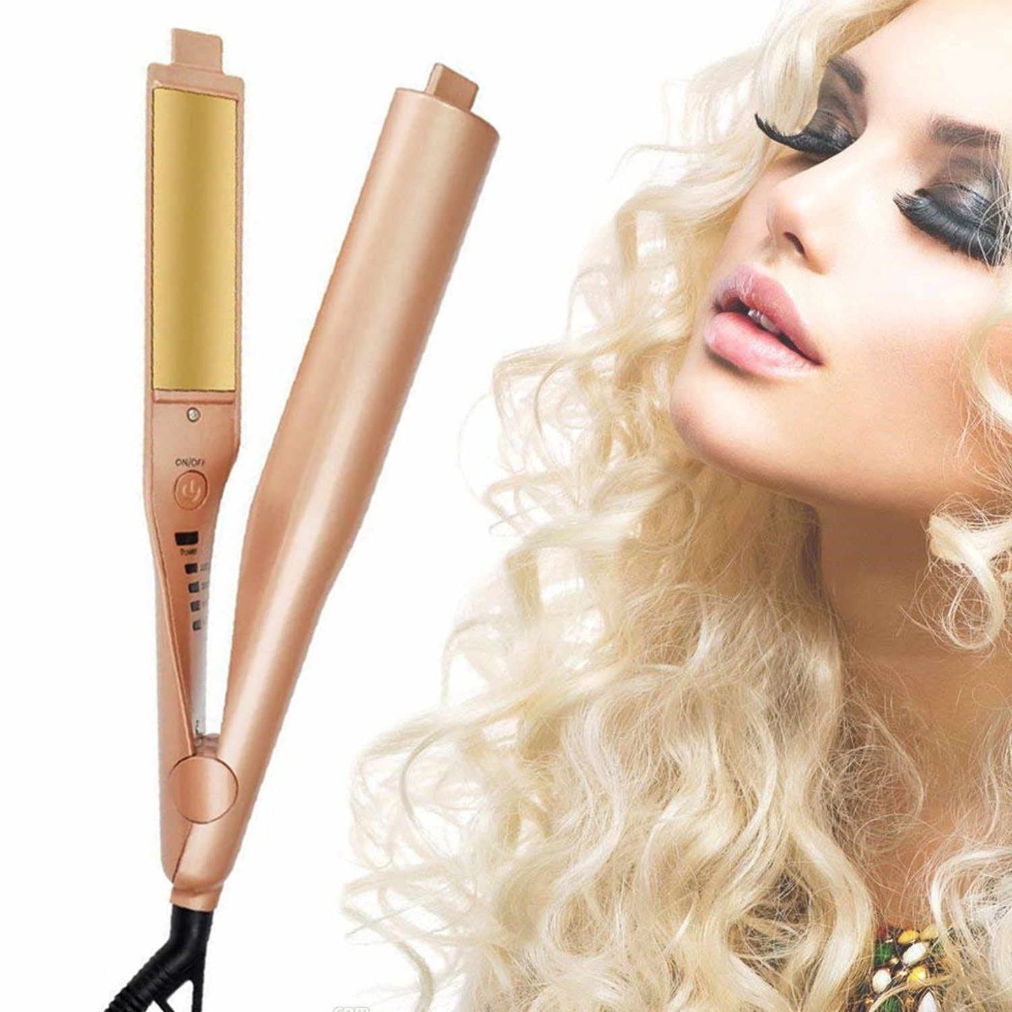 2 in 1 Hair Straightener And Curler 17$ TODAY ONLY