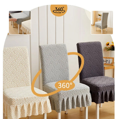 TitanGuard™ Chair Slipcover Set — Instantly Refresh and Shield Your Chairs with Style and Ease