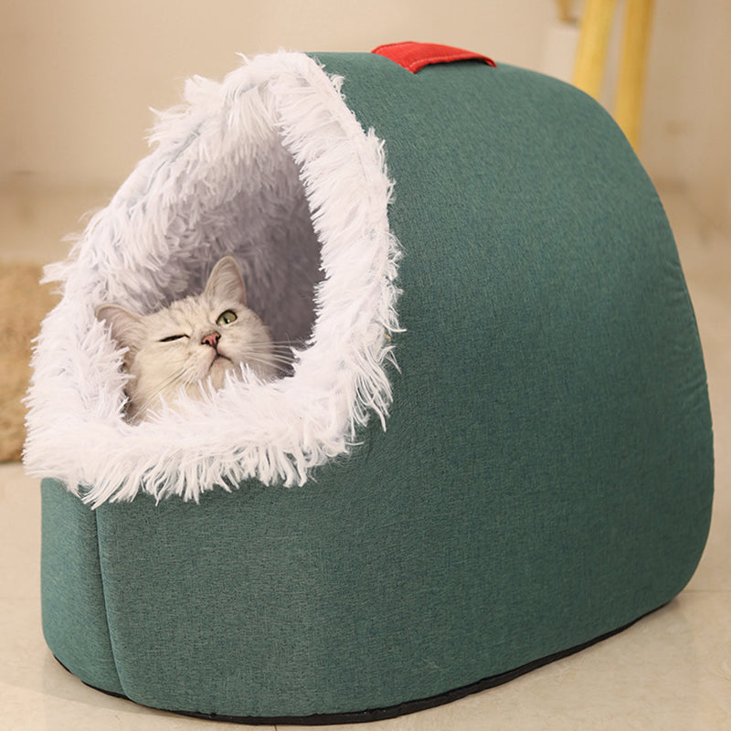Insulated Pet Cave Bed™ — Η Απόλυτη Ζεστή Φωλιά που το Κατοικίδιό σας θα Λαχταρά να Χαλαρώσει