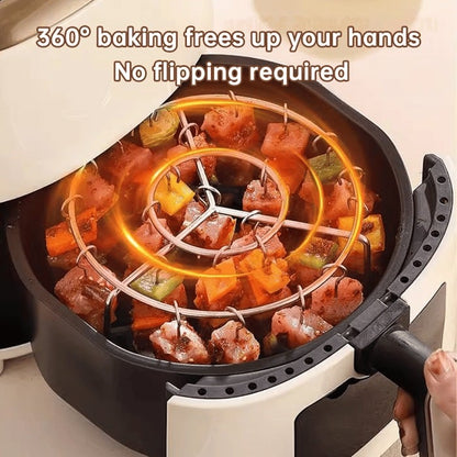 Air Fryer Grill System™ — Sink Into Juicy, Guilt-Free Feasts Without the Mess or Stress
