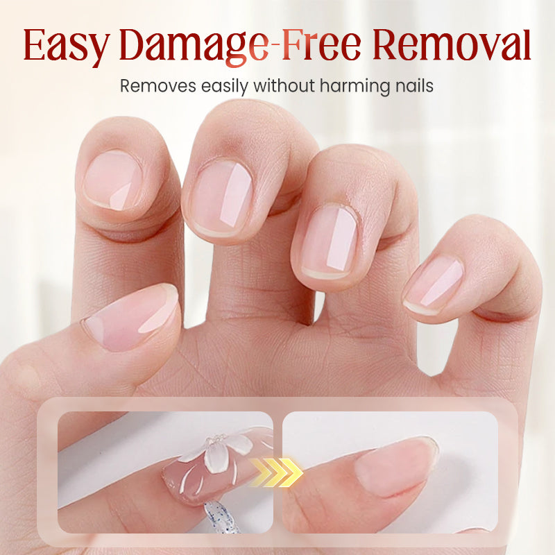 Gelura — Transparent Adhesive Patch Gel for Press-On Nails