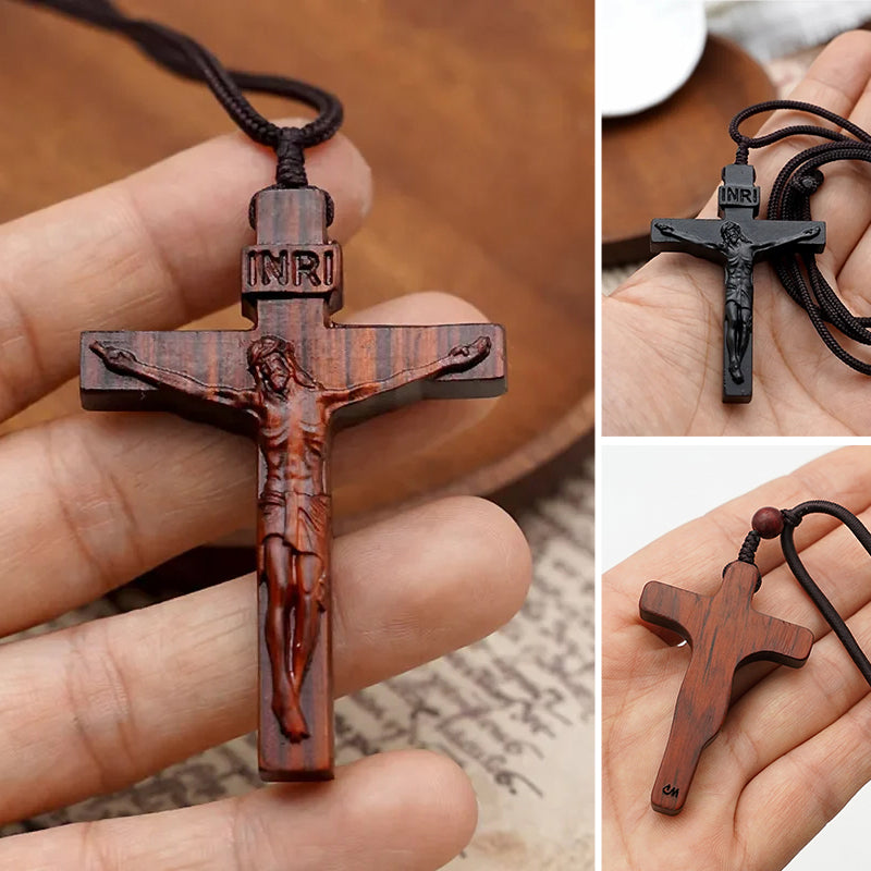SoulBond™ Cross Necklace — Embrace Unshakable Faith and Find Peace in Every Moment