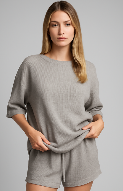 Rellin Set — Breathable Casual Top and Pants Set with Relaxed Fit