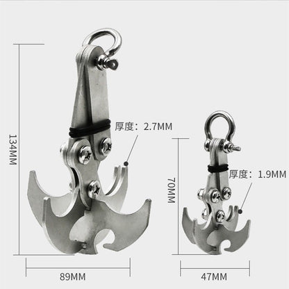 Zyntek Multifunctional Stainless Steel Outdoor Carabiner Hook