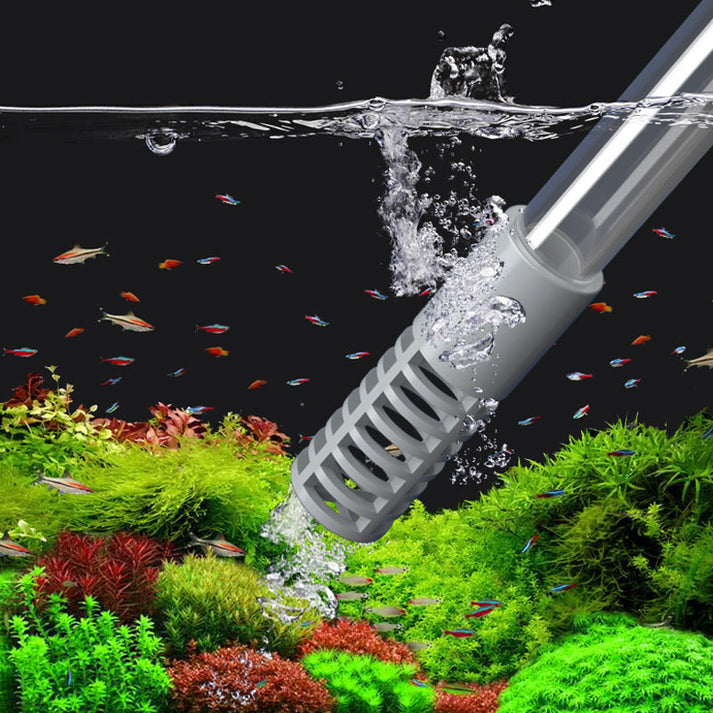 Featherlight Siphon Vacuum™ — Curățare ușoară a acvariului care protejează peștii și îți economisește timp