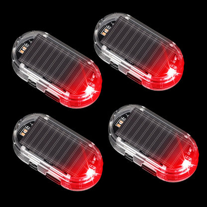 Zyntrex Lumină de Avertizare Auto Solară Anti-Furt