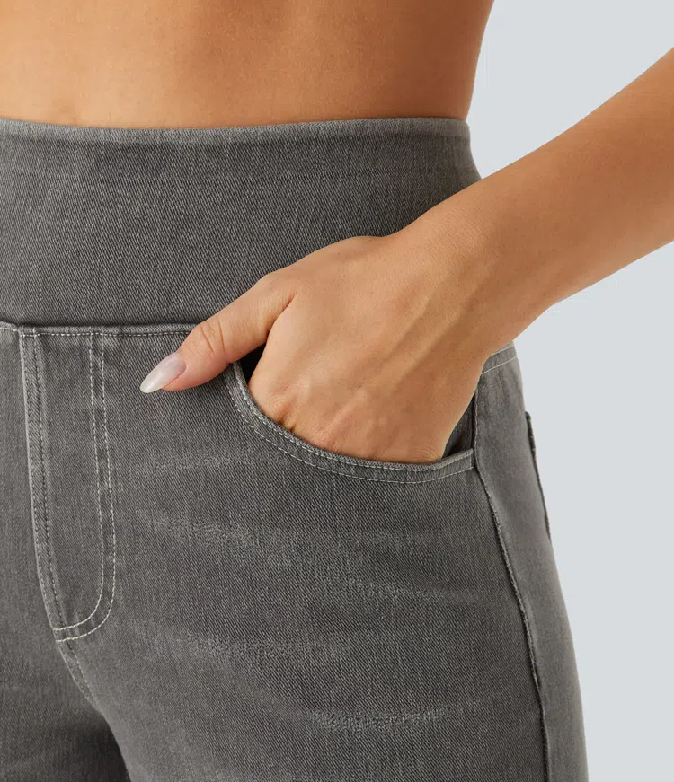 High-Waisted Wide Leg Jeans™ — Unlock All-Day Confidence and Freedom in Every Step