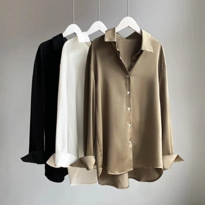 Silk-Infused Blouse™ — Wrap Yourself in Irresistible Softness and Effortless Glamour