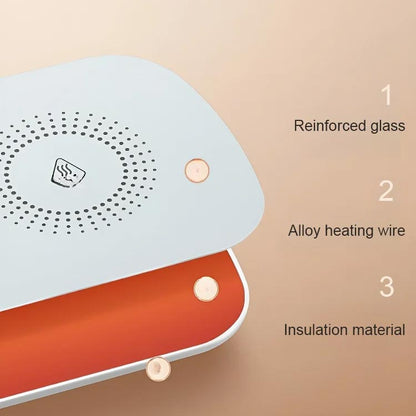 Constant Temperature Food Warming Tray™ — Servește Mese Fierbinți și Suculente de Fiecare Dată Fără Nicio Grijă