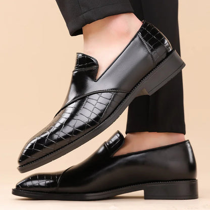 Patchwork Croc Loafers™ — Beheers de Kamer met Ongeëvenaarde Stijl en Zelfvertrouwen voor de Hele Dag