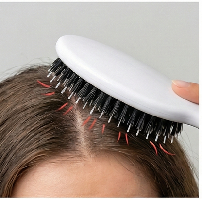 Avenlea Brush — Escova de Cabelo Paddle com Cerdas Duplas para Brilho Suave