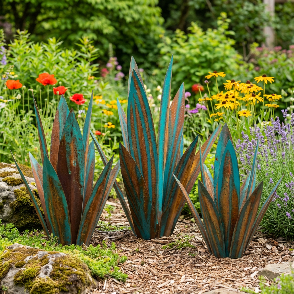 Aero Agave Garden Decor | Waterproof Solar LED Outdoor Ornament 6