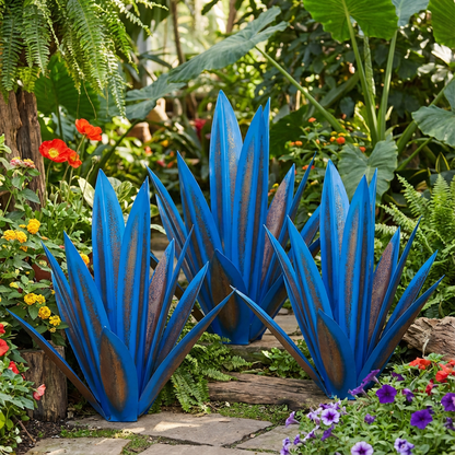 Aero Agave Garden Decor | Waterproof Solar LED Outdoor Ornament 8