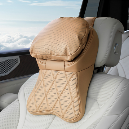 Aero Car Headrest | Ergonomic PU Leather Support 0