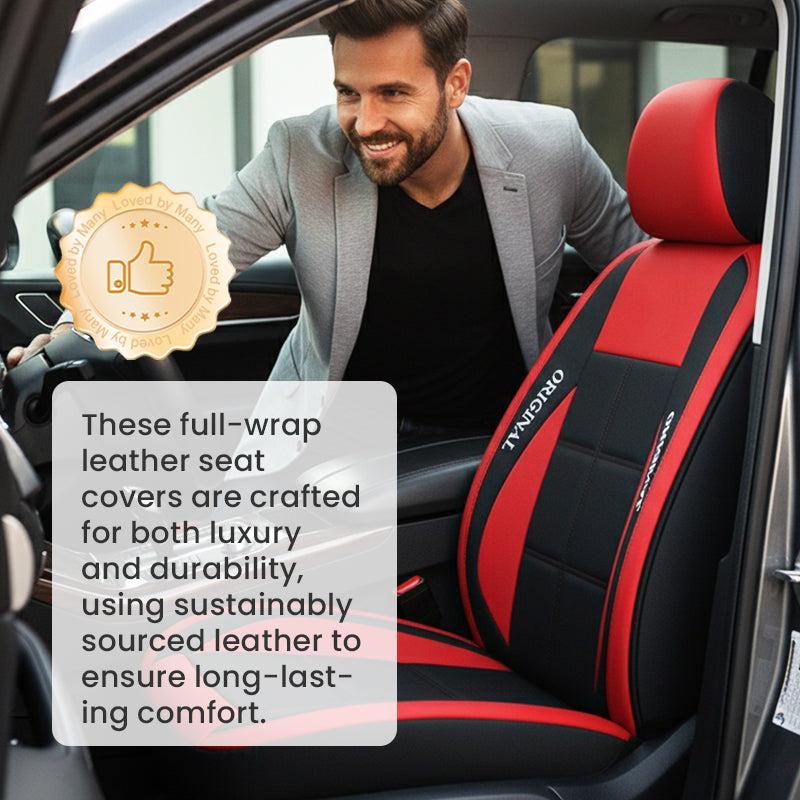 Aero Car Seat Cover | Full-Coverage Leather Protection 4