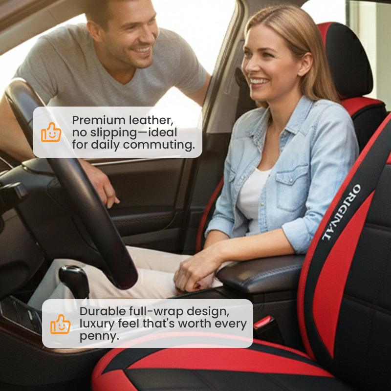 Aero Car Seat Cover | Full-Coverage Leather Protection 7