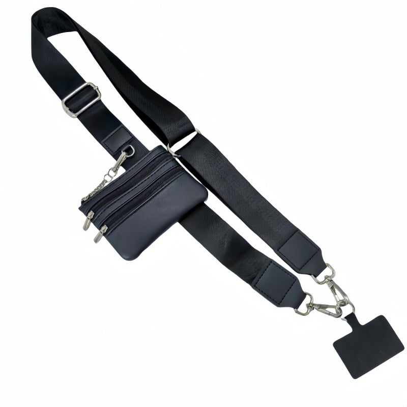 Aero Phone Lanyard | Adjustable Crossbody Strap with Mini Wallet 0