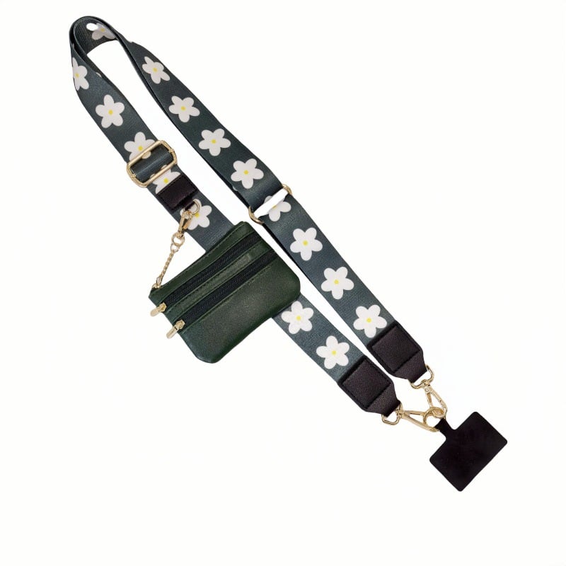 Aero Phone Lanyard | Adjustable Crossbody Strap with Mini Wallet 15