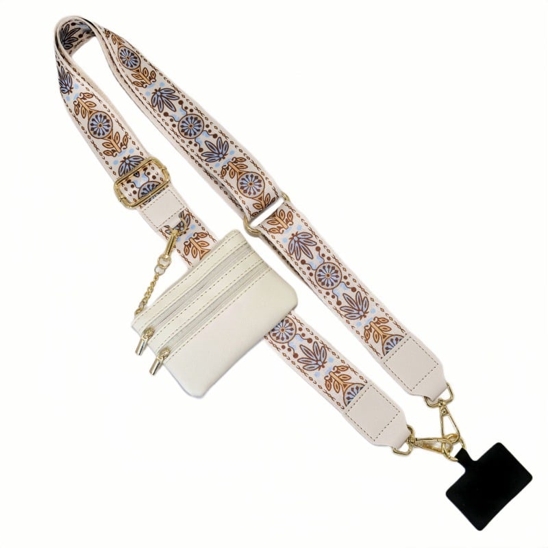 Aero Phone Lanyard | Adjustable Crossbody Strap with Mini Wallet 16