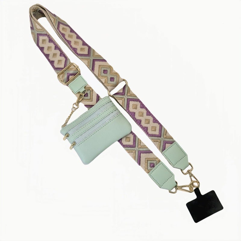 Aero Phone Lanyard | Adjustable Crossbody Strap with Mini Wallet 17