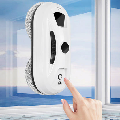 Aero Window Cleaner Robot | Dual Spinning Mop, AI Navigation 1
