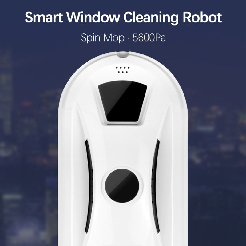 Aero Window Cleaner Robot | Dual Spinning Mop, AI Navigation 3
