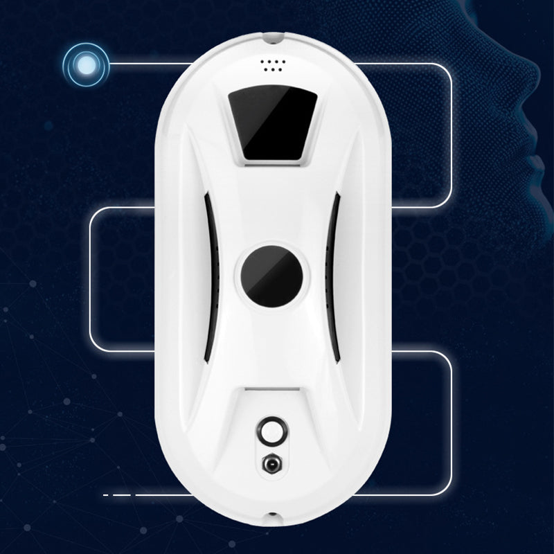 Aero Window Cleaner Robot | Dual Spinning Mop, AI Navigation 5