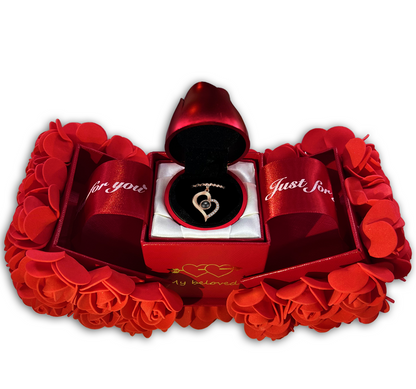 Amora Pendant Rose | Nano-Micro Engraving, Elegant Gift 1