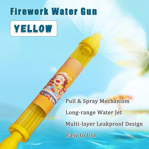 AquaBurst Water Toy | Firework-Style Spray, Easy Pull-Out Pump 1