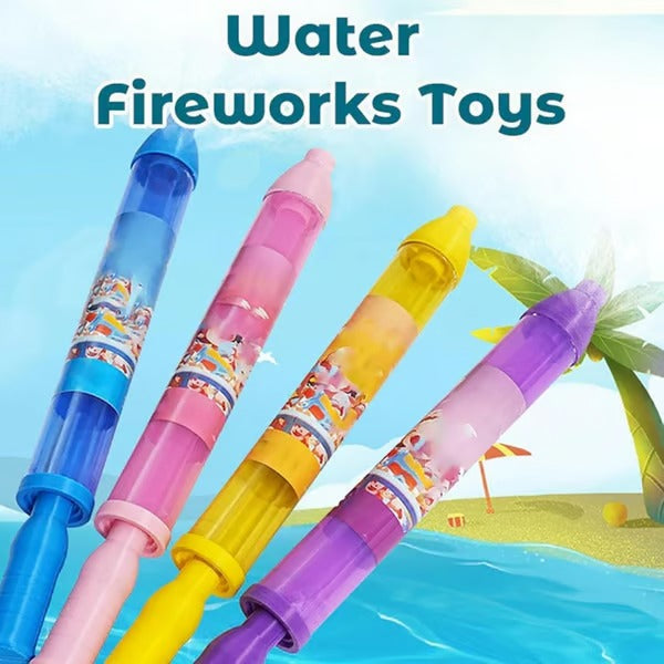 AquaBurst Water Toy | Firework-Style Spray, Easy Pull-Out Pump 4
