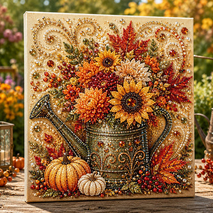 Aurelia 3D Pearl Painting Kit | Autumn Decor, 20cm x 20cm 11