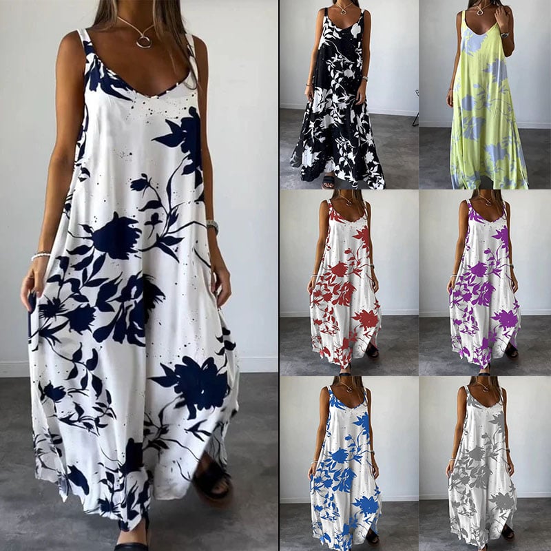 Aurelia Womens Dress | Floral Print, Backless, Polyester Summer Dress 1