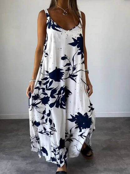 Aurelia Womens Dress | Floral Print, Backless, Polyester Summer Dress 3