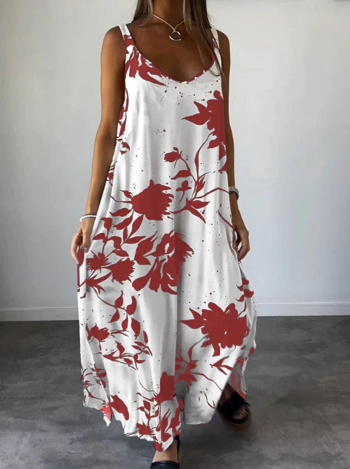 Aurelia Womens Dress | Floral Print, Backless, Polyester Summer Dress 4