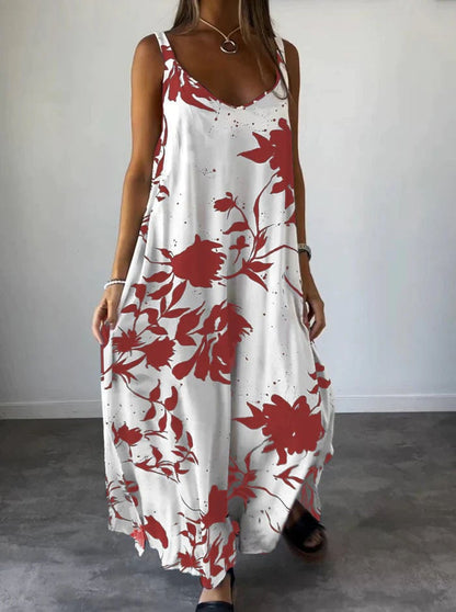 Aurelia Womens Dress | Floral Print, Backless, Polyester Summer Dress 4