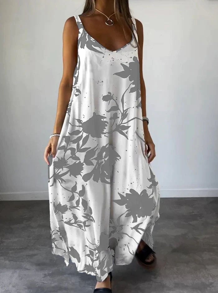 Aurelia Womens Dress | Floral Print, Backless, Polyester Summer Dress 7