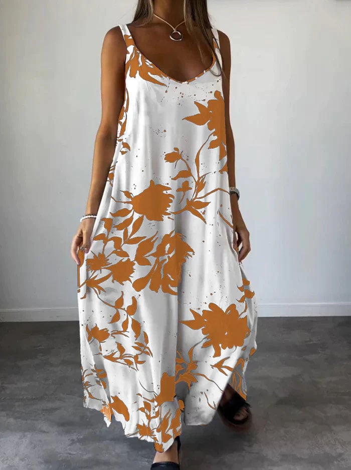 Aurelia Womens Dress | Floral Print, Backless, Polyester Summer Dress 8