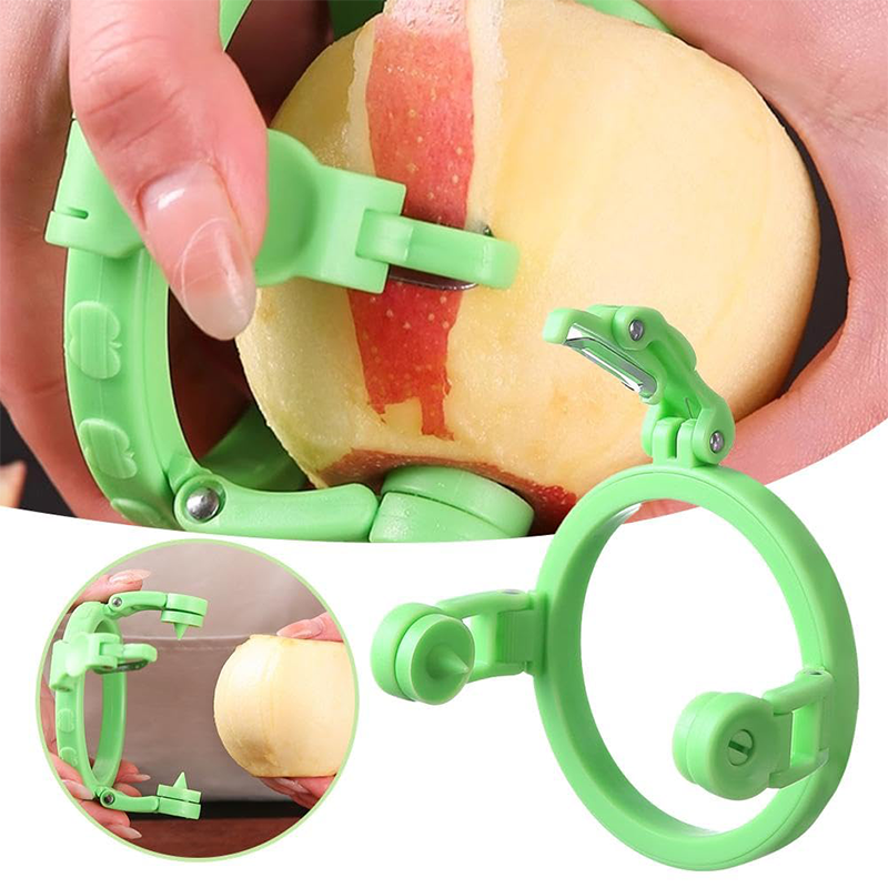 Avela Apple Peeler | Manual Stainless Steel Blades, Effortless Fruit Peeling 1