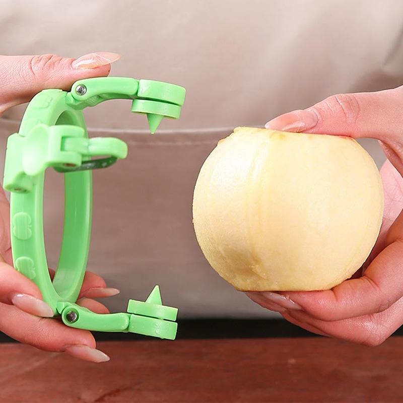 Avela Apple Peeler | Manual Stainless Steel Blades, Effortless Fruit Peeling 2