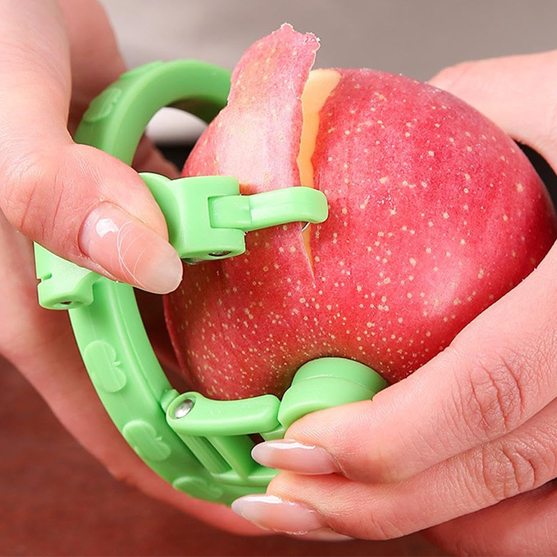 Avela Apple Peeler | Manual Stainless Steel Blades, Effortless Fruit Peeling 4