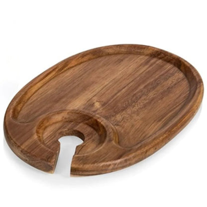 Bamboo Appetizer Plates | Elegant Wood Design 0