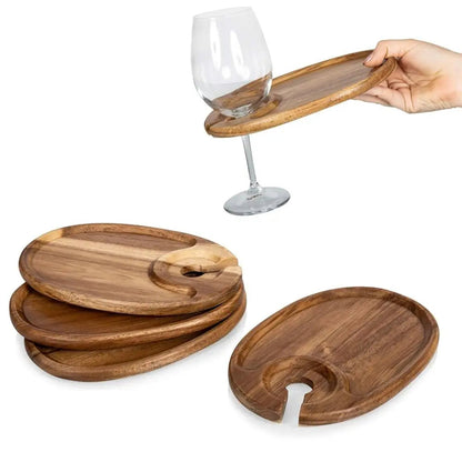 Bamboo Appetizer Plates | Elegant Wood Design 1