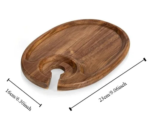 Bamboo Appetizer Plates | Elegant Wood Design 5