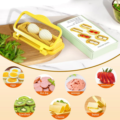 Bana Slicer Pro | Multifunctional Egg and Fruit Cutter, Easy to Clean 4