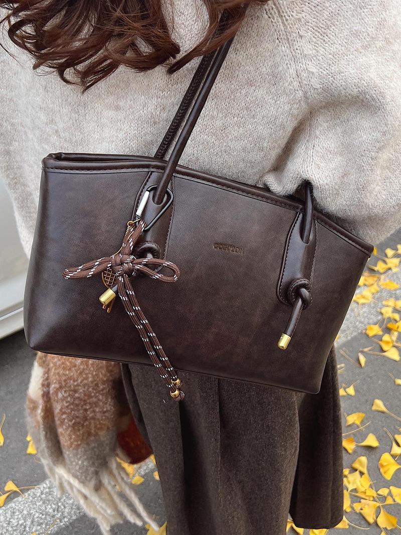 Bella Black Shoulder Bag | Large Capacity, Scratch-Resistant for Women 7