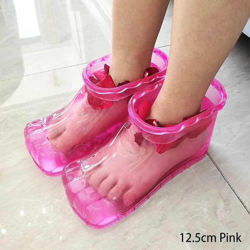 Bella Foot Bath Shoes | Ergonomic Massage, Non-Slip, Portable Set of 2 0