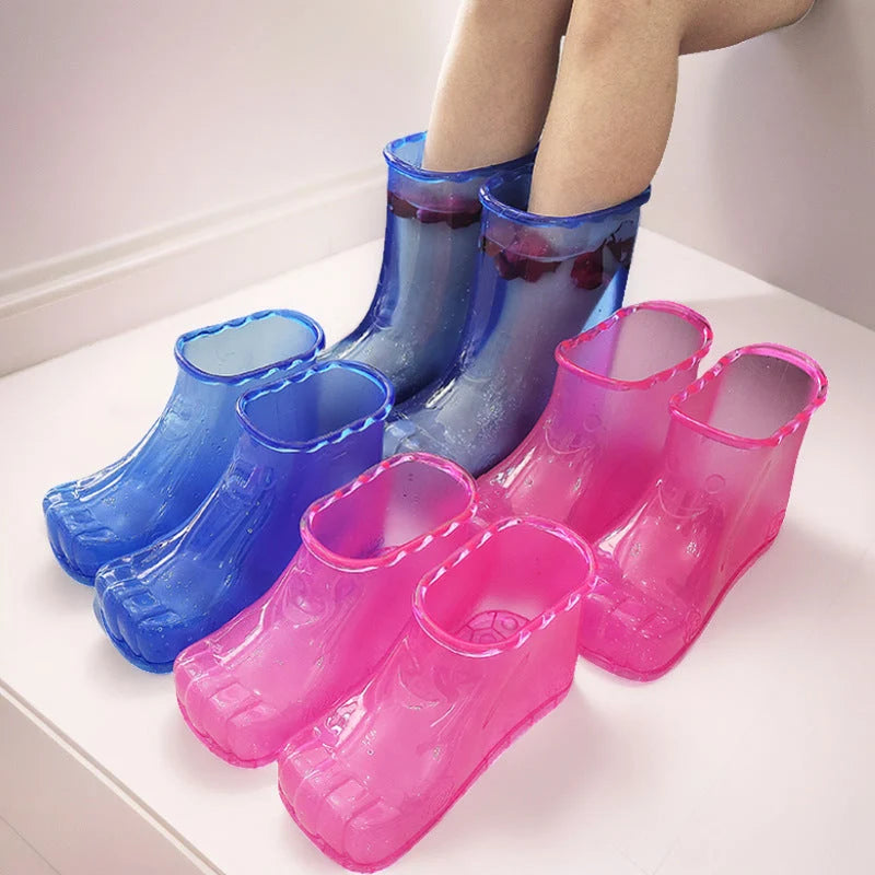 Bella Foot Bath Shoes | Ergonomic Massage, Non-Slip, Portable Set of 2 3